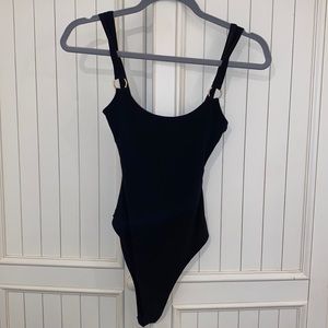 Nasty Gal Black Body Suit